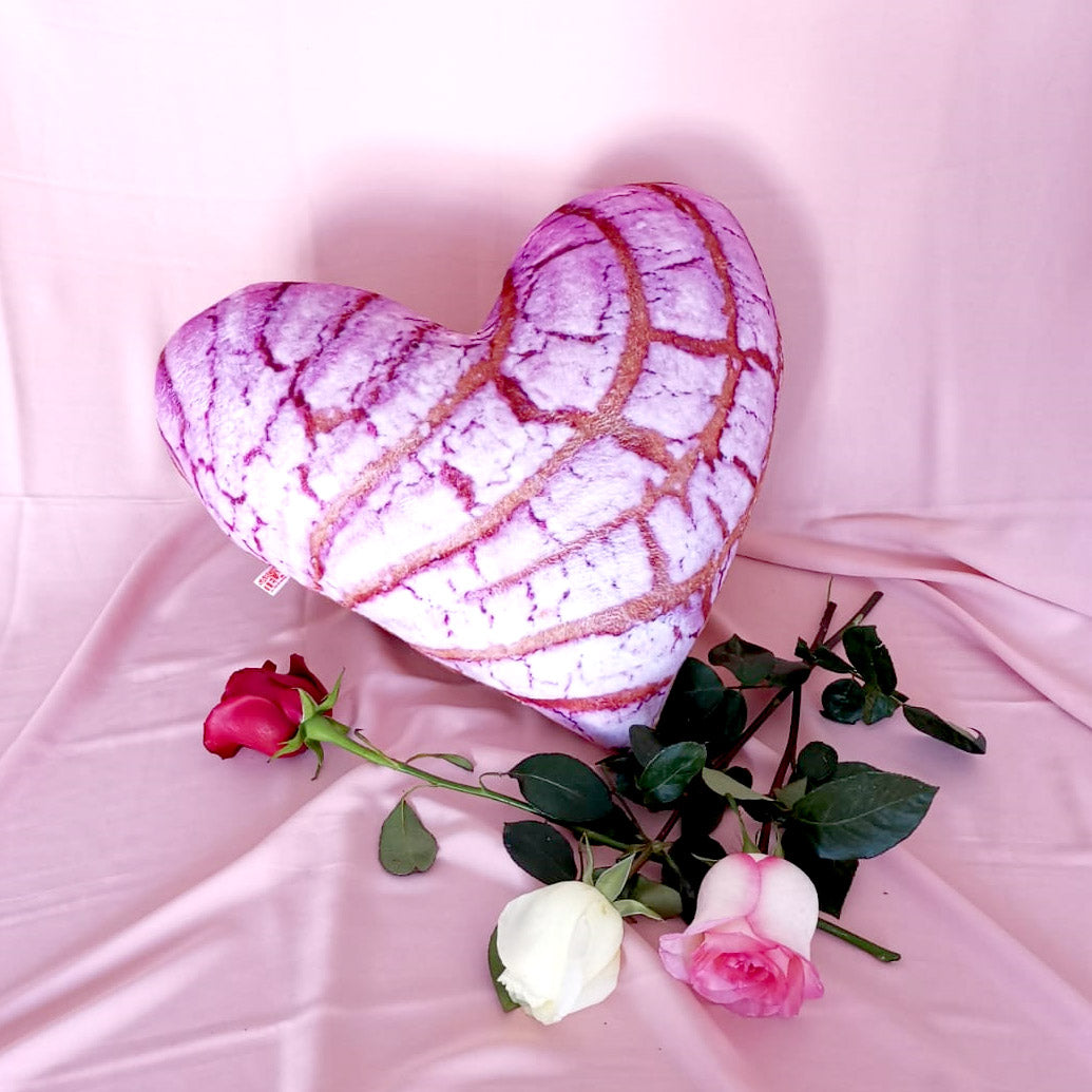 Cojin de concha-corazón Fresa Envío Gratis