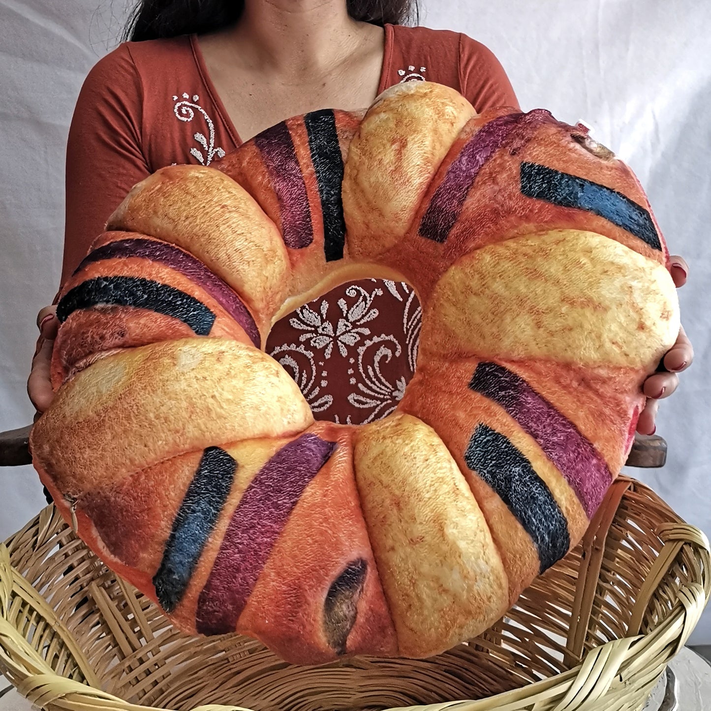 Cojín Rosca de Reyes Envío Gratis