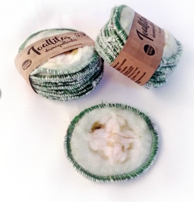 Toallitas desmaquillantes pepino