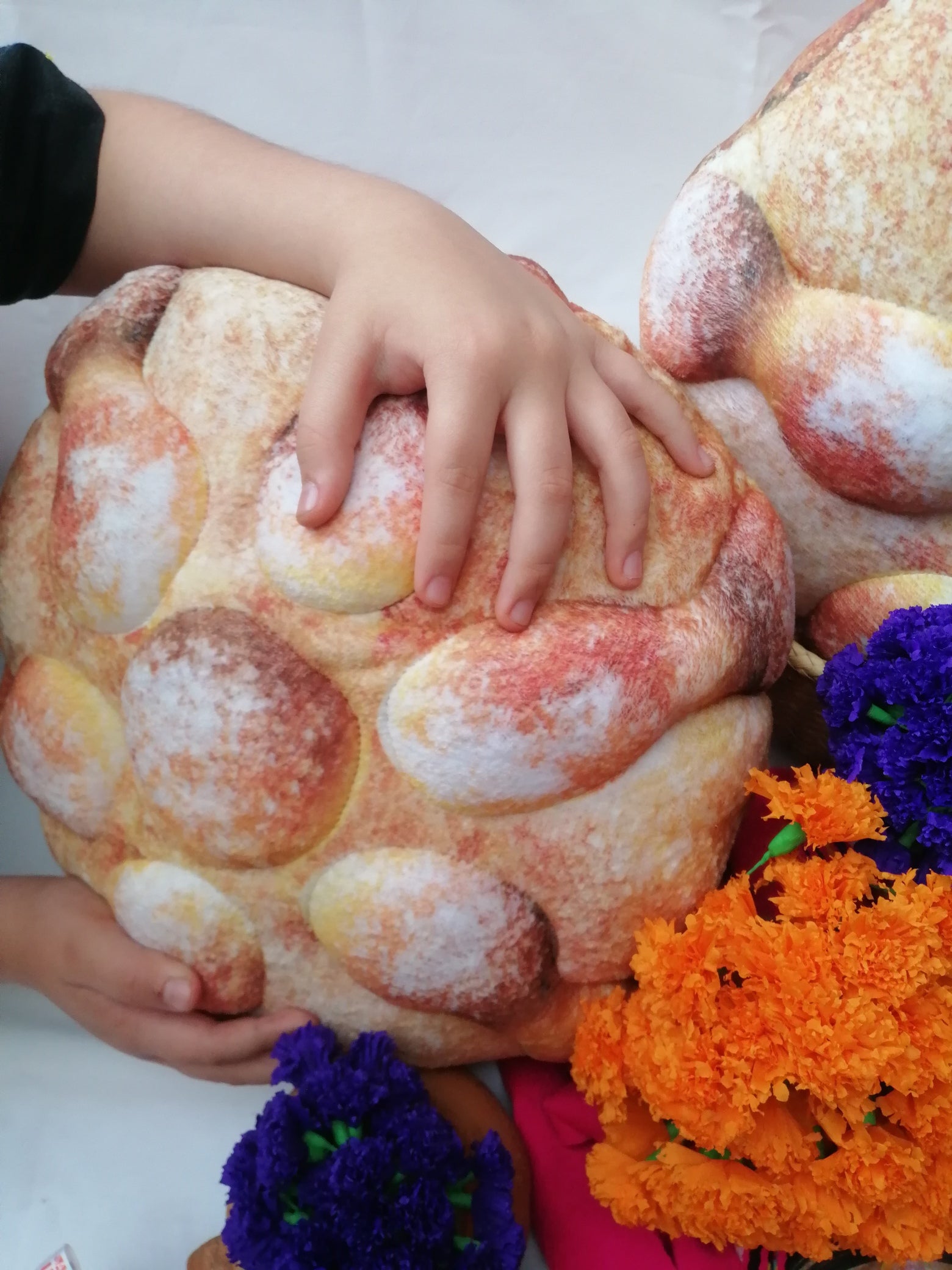 Cojin Pan de muerto Envio Gratis Sabor a tela