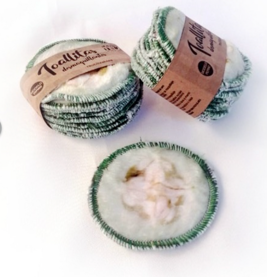 Toallitas desmaquillantes pepino