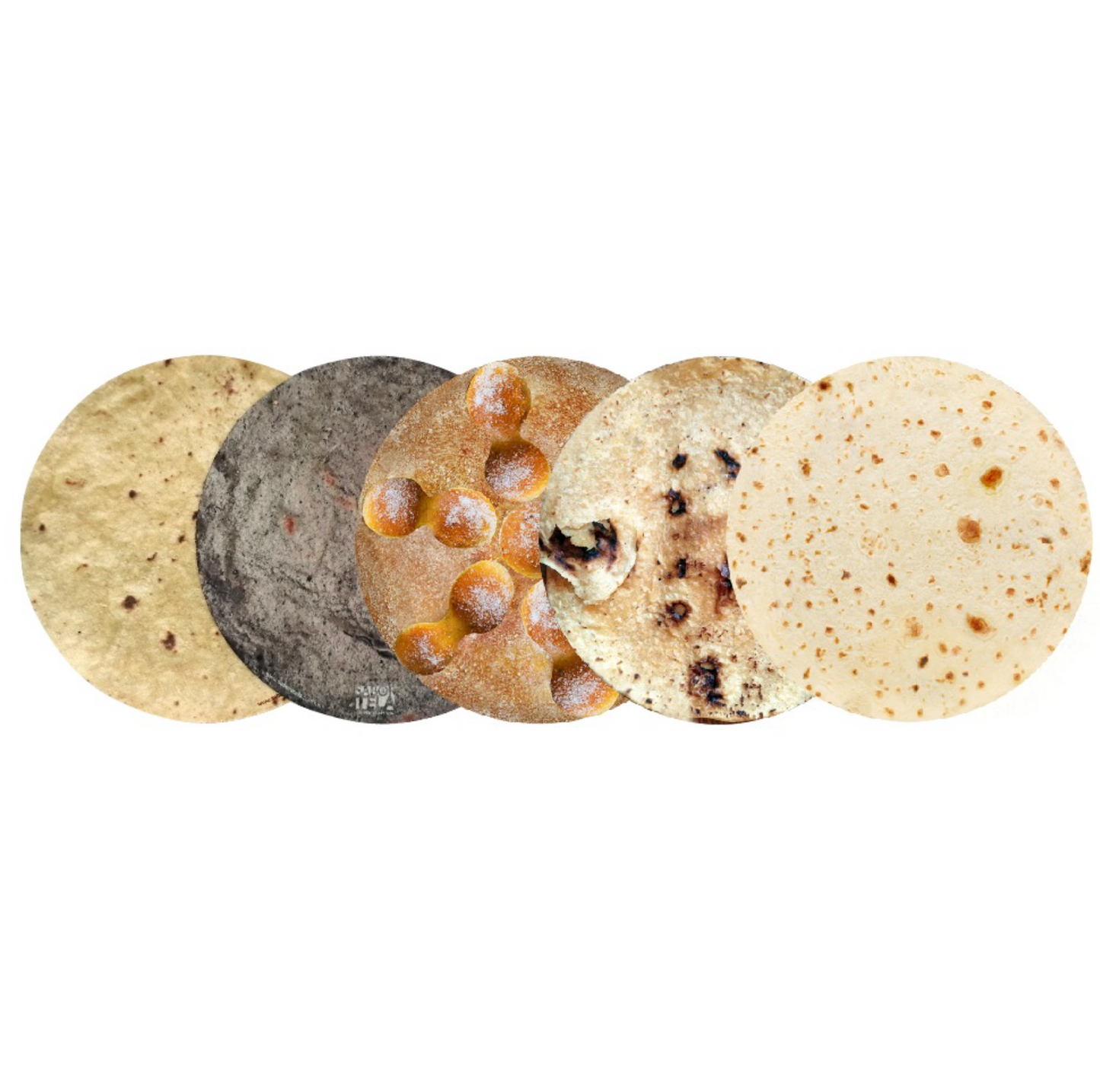 Mouse pad tortillas y pan de muerto